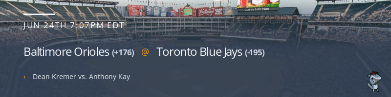 Baltimore Orioles @ Toronto Blue Jays - June 24, 2021