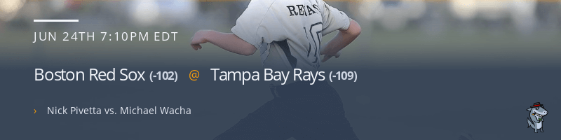 Boston Red Sox @ Tampa Bay Rays - June 24, 2021