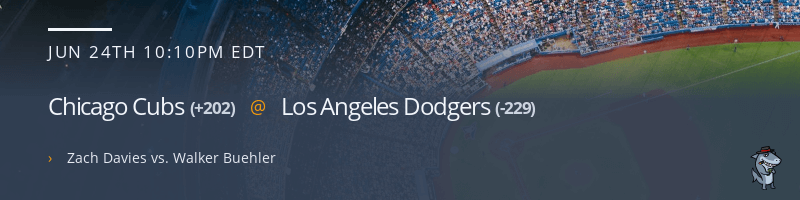 Chicago Cubs @ Los Angeles Dodgers - June 24, 2021