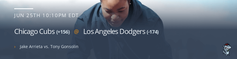 Chicago Cubs @ Los Angeles Dodgers - June 25, 2021