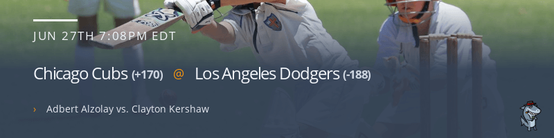 Chicago Cubs @ Los Angeles Dodgers - June 27, 2021