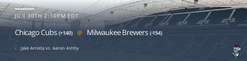 Chicago Cubs @ Milwaukee Brewers - June 30, 2021