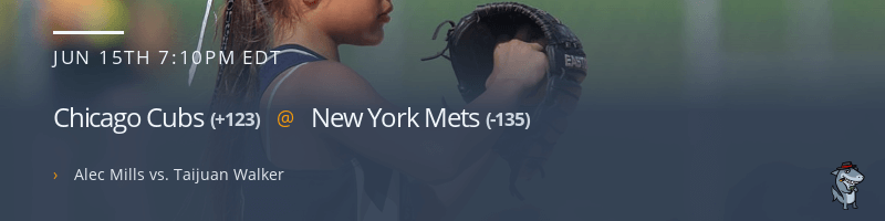 Chicago Cubs @ New York Mets - June 15, 2021