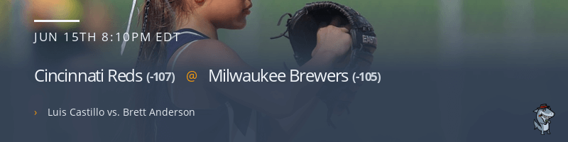 Cincinnati Reds @ Milwaukee Brewers - June 15, 2021