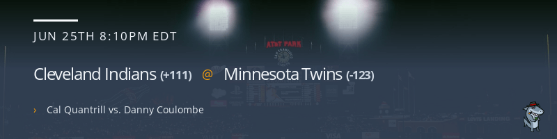 Cleveland Indians @ Minnesota Twins - June 25, 2021