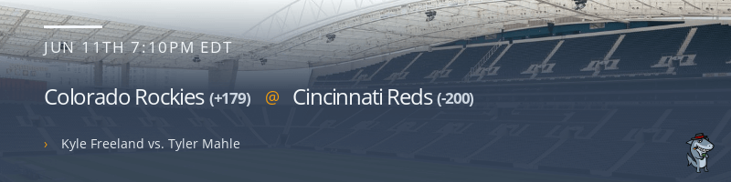Colorado Rockies @ Cincinnati Reds - June 11, 2021