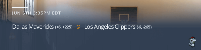 Dallas Mavericks vs. Los Angeles Clippers - June 6, 2021