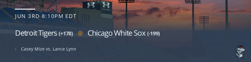 Detroit Tigers @ Chicago White Sox - June 3, 2021