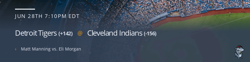 Detroit Tigers @ Cleveland Indians - June 28, 2021