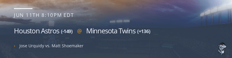 Houston Astros @ Minnesota Twins - June 11, 2021