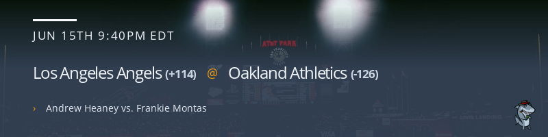 Los Angeles Angels @ Oakland Athletics - June 15, 2021