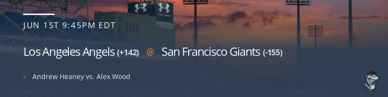 Los Angeles Angels @ San Francisco Giants - June 1, 2021