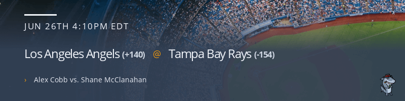 Los Angeles Angels @ Tampa Bay Rays - June 26, 2021