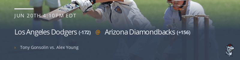 Los Angeles Dodgers @ Arizona Diamondbacks - June 20, 2021