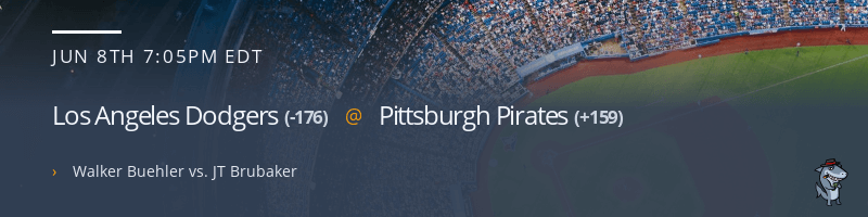Los Angeles Dodgers @ Pittsburgh Pirates - June 8, 2021