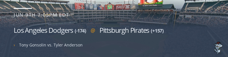 Los Angeles Dodgers @ Pittsburgh Pirates - June 9, 2021