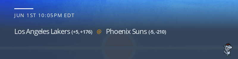 Los Angeles Lakers vs. Phoenix Suns - June 1, 2021