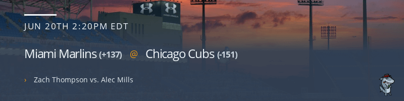 Miami Marlins @ Chicago Cubs - June 20, 2021