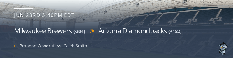 Milwaukee Brewers @ Arizona Diamondbacks - June 23, 2021