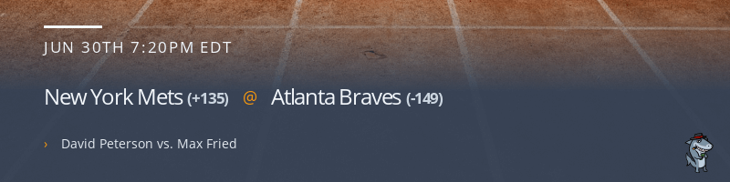 New York Mets @ Atlanta Braves - June 30, 2021