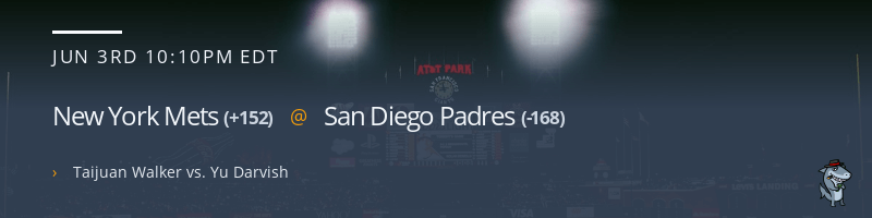 New York Mets @ San Diego Padres - June 3, 2021