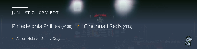 Philadelphia Phillies @ Cincinnati Reds - June 1, 2021