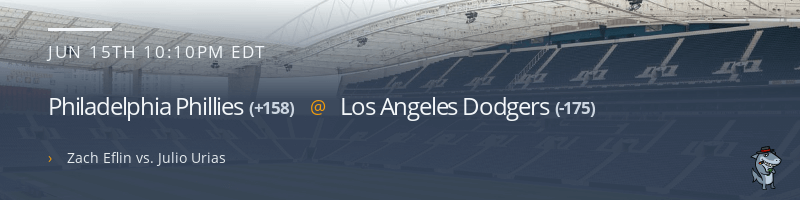 Philadelphia Phillies @ Los Angeles Dodgers - June 15, 2021