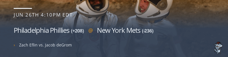 Philadelphia Phillies @ New York Mets - June 26, 2021