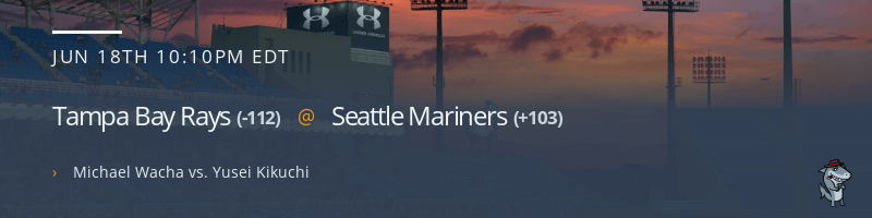 Tampa Bay Rays @ Seattle Mariners - June 18, 2021