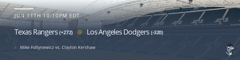 Texas Rangers @ Los Angeles Dodgers - June 11, 2021