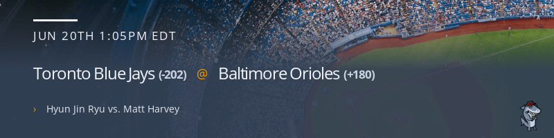 Toronto Blue Jays @ Baltimore Orioles - June 20, 2021