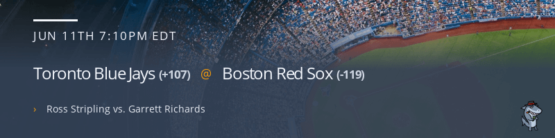 Toronto Blue Jays @ Boston Red Sox - June 11, 2021