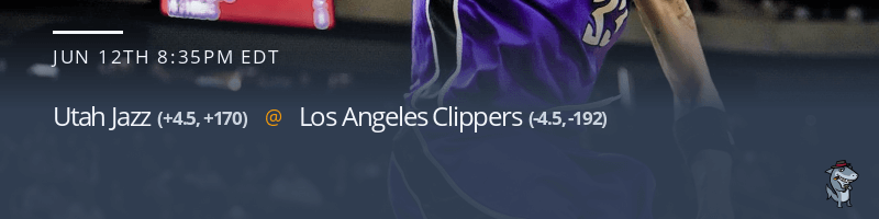 Utah Jazz vs. Los Angeles Clippers - June 12, 2021