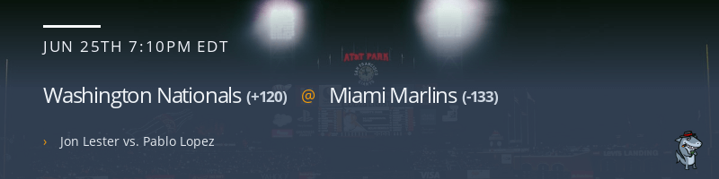 Washington Nationals @ Miami Marlins - June 25, 2021