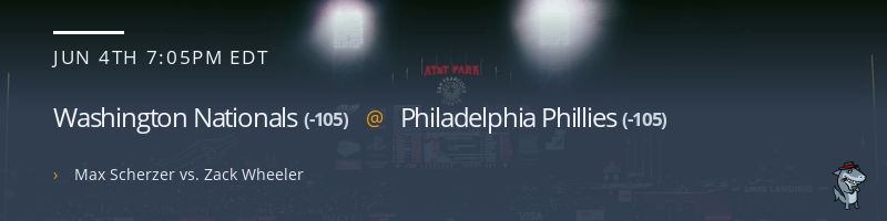 Washington Nationals @ Philadelphia Phillies - June 4, 2021