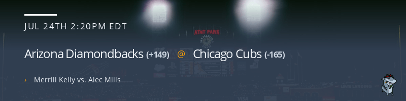 Arizona Diamondbacks @ Chicago Cubs - July 24, 2021