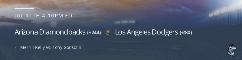 Arizona Diamondbacks @ Los Angeles Dodgers - July 11, 2021