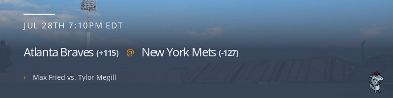 Atlanta Braves @ New York Mets - July 28, 2021