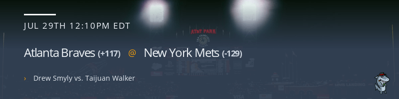 Atlanta Braves @ New York Mets - July 29, 2021