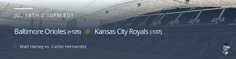 Baltimore Orioles @ Kansas City Royals - July 18, 2021