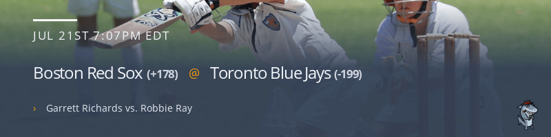 Boston Red Sox @ Toronto Blue Jays - July 21, 2021