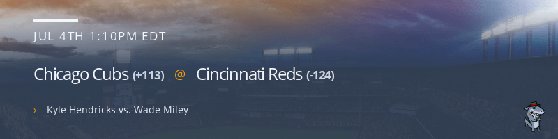 Chicago Cubs @ Cincinnati Reds - July 4, 2021