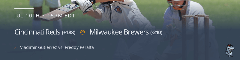 Cincinnati Reds @ Milwaukee Brewers - July 10, 2021