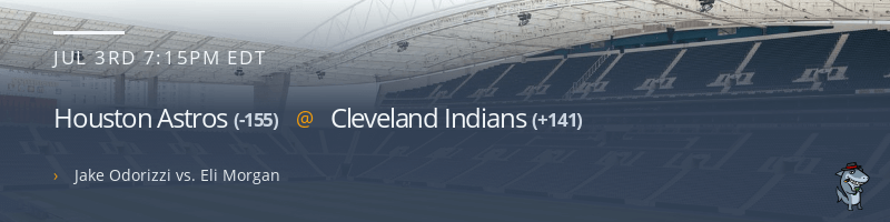 Houston Astros @ Cleveland Indians - July 3, 2021