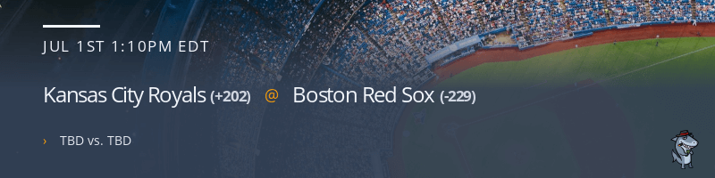 Kansas City Royals @ Boston Red Sox - July 1, 2021