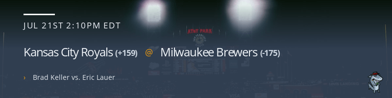 Kansas City Royals @ Milwaukee Brewers - July 21, 2021