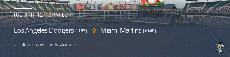 Los Angeles Dodgers @ Miami Marlins - July 8, 2021