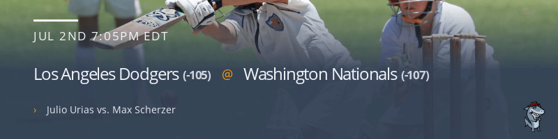 Los Angeles Dodgers @ Washington Nationals - July 2, 2021