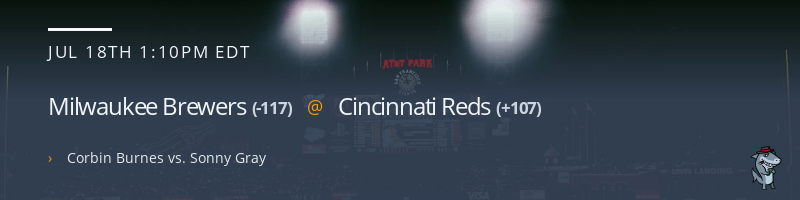 Milwaukee Brewers @ Cincinnati Reds - July 18, 2021