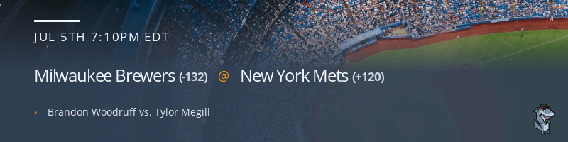 Milwaukee Brewers @ New York Mets - July 5, 2021